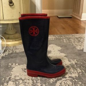 Tory Burch rain boots
